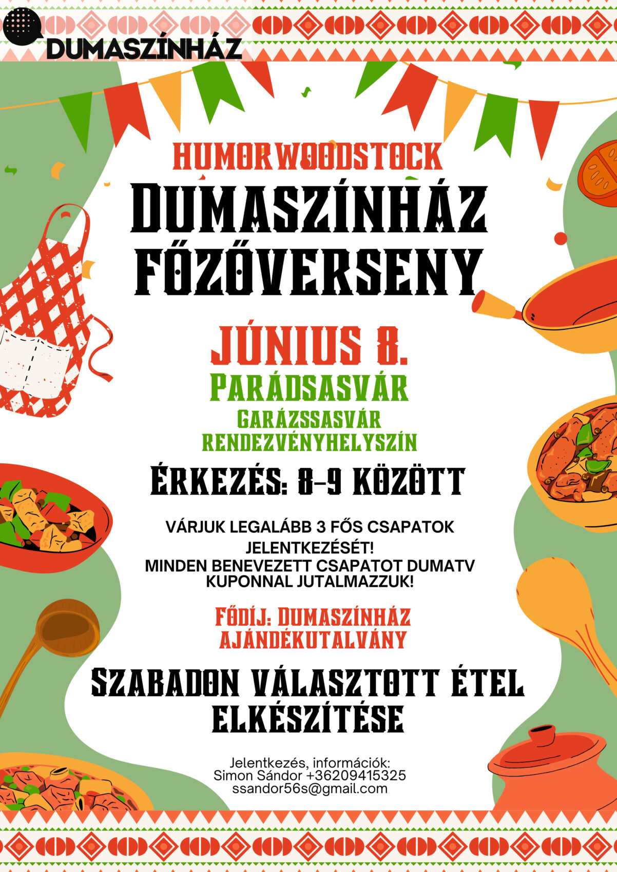 HumorWoodstock főzőverseny